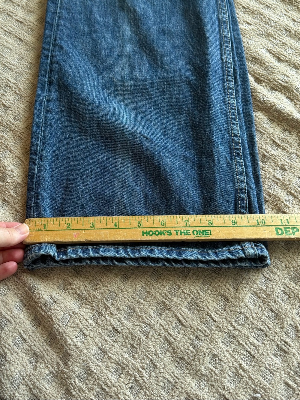 Ariat tomboy wide leg ultra high rise button fly jeans - Picture 10 of 13